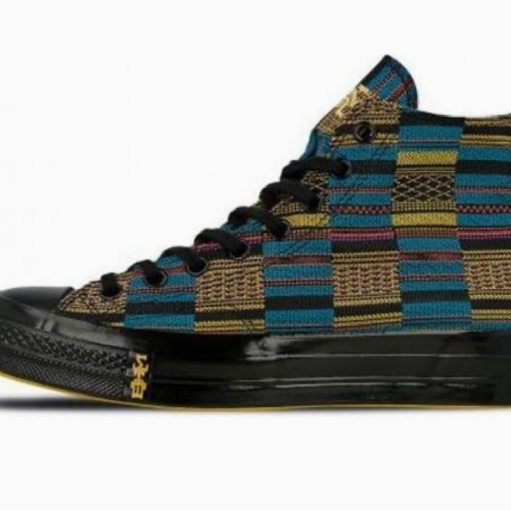 Converse Chuck 70 High Black History Month Sneakers NWT – Multicolor Mosaic - Picture 9 of 12